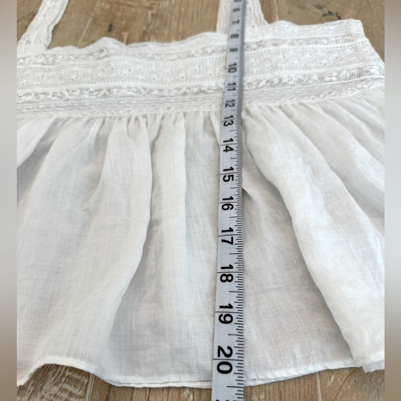 Doen Beaux top in white salt size M - Picture 8 of 8